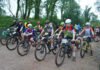 Off road action for local and visiting mountain bikers
