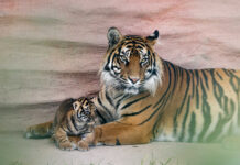 Fota Wildlife Park celebrates rare double birth of critically endangered tiger and lion cubs