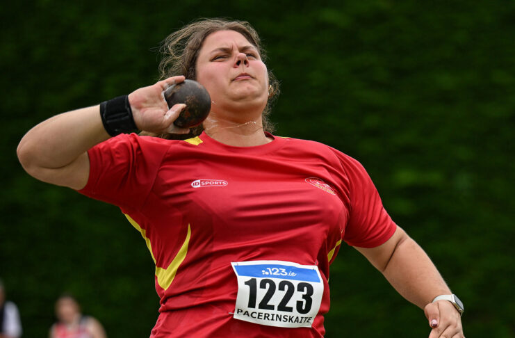 Yet another national record for Pacerinskaite in senior grade