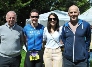 Gritty display by triathletes