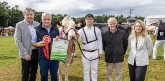 County Cork breeders wins Best Junior Cow and Best Ebi At 2026 Diageo Baileys Irish Champion Dairy Cow