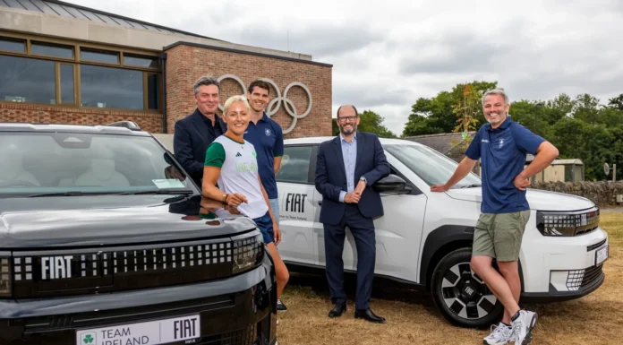 FIAT refreshes Team Ireland fleet with all new Grande Panda