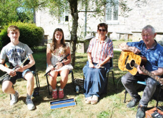 Plenty takers for some ‘Tea, Talk & Tunes’