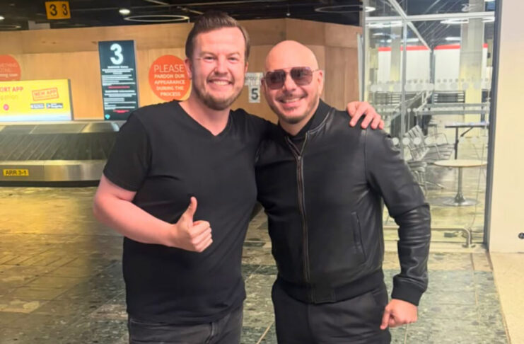 Pitbull leaves fan starstruck at Shannon Airport