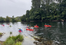 Special Olympics members take to Blackwater in Fermoy