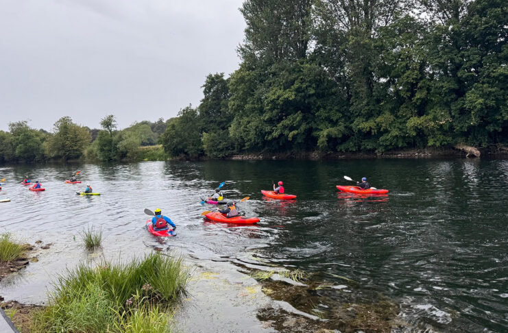 Special Olympics members take to Blackwater in Fermoy
