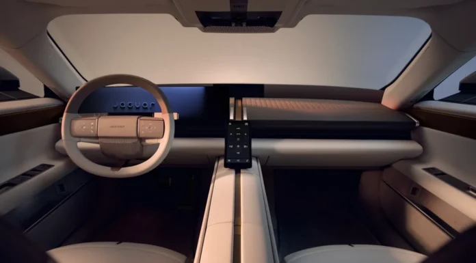 Architectural Drama: Jaguar reveals Type 01 interior