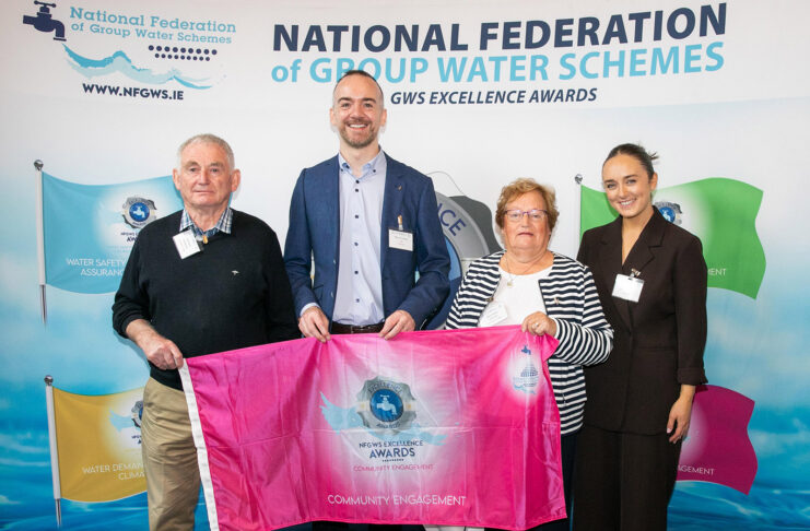 Curraglass Group Water Scheme recognised at Excellence Awards