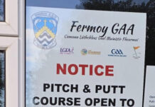Green fees axed as Fermoy Pitch and Putt members must register as GAA members