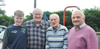 Fine turnout of vehicles in Kildorrery fundraising vintage run