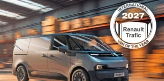 Renault Trafic Van E-Tech Electric named International Van of the Year 2027