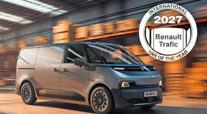 Renault Trafic Van E-Tech Electric named International Van of the Year 2027