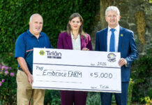 Embrace FARM receives €5,000 donation from Tirlán