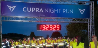 CUPRA Night Run lights up Palmerstown House Estate in support of Endometriosis Ireland