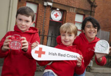 Irish Red Cross volunteers clock up a million minutes a month!