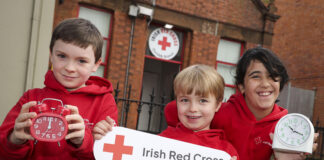 Irish Red Cross volunteers clock up a million minutes a month!